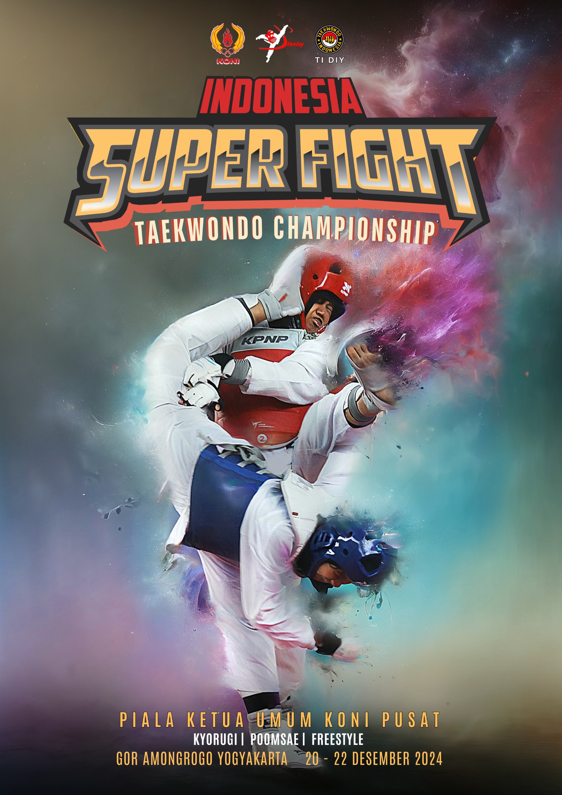 Kejuaraan Indonesia Super Fight Taekwondo Championship 2 Tahun 2024 Stanley Sport ti-dragonkingtc.com