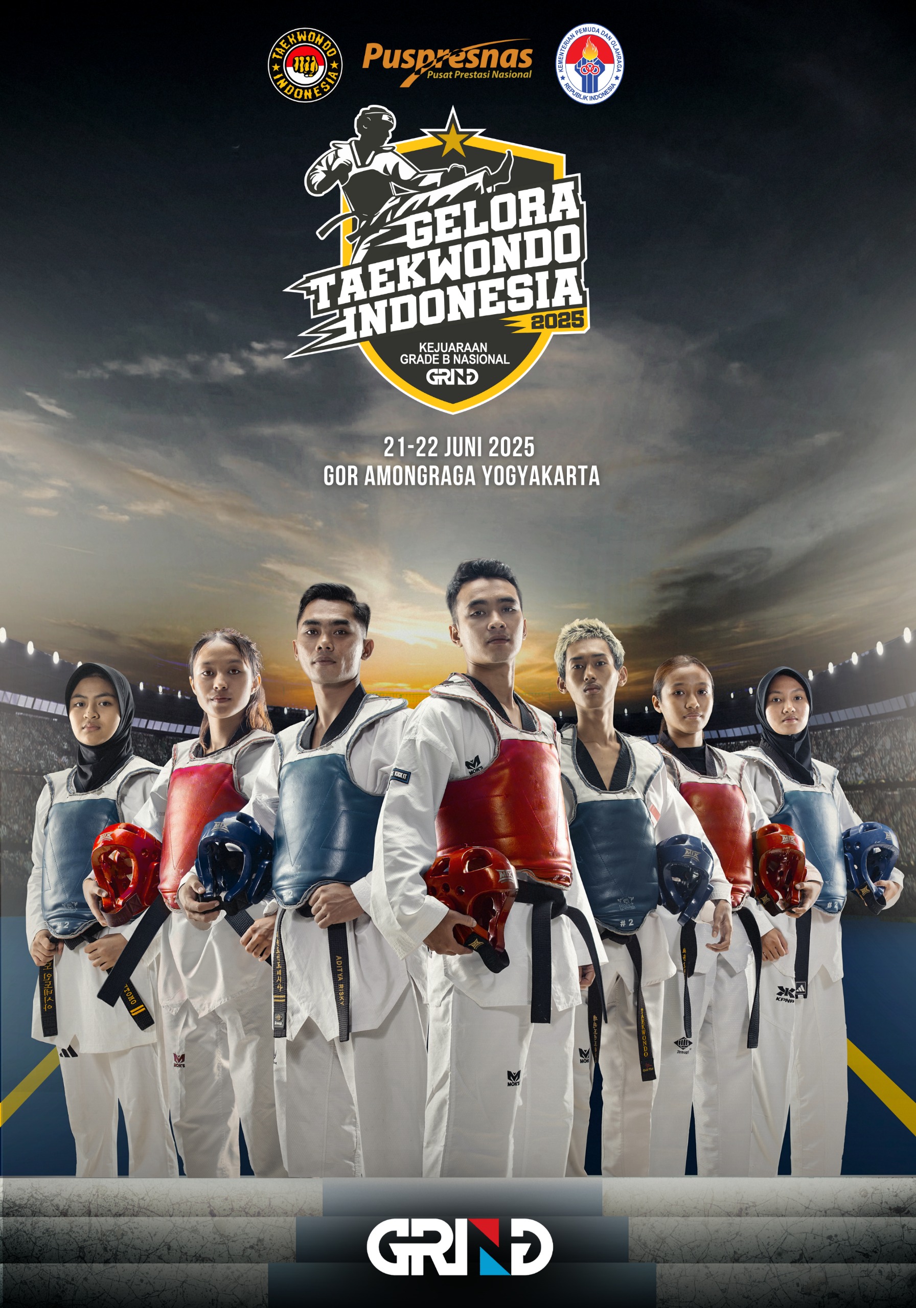 Panggung Juara Taekwondo Indonesia Dragonking Taekwondo Indonesia