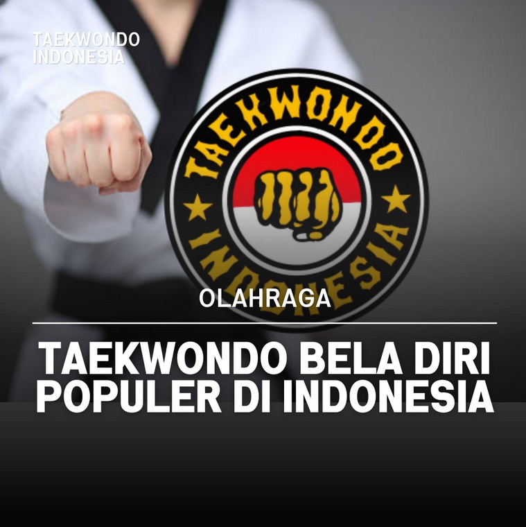 Taekwondo bela diri populer di Indonesia Dragonking Taekwondo Indonesia